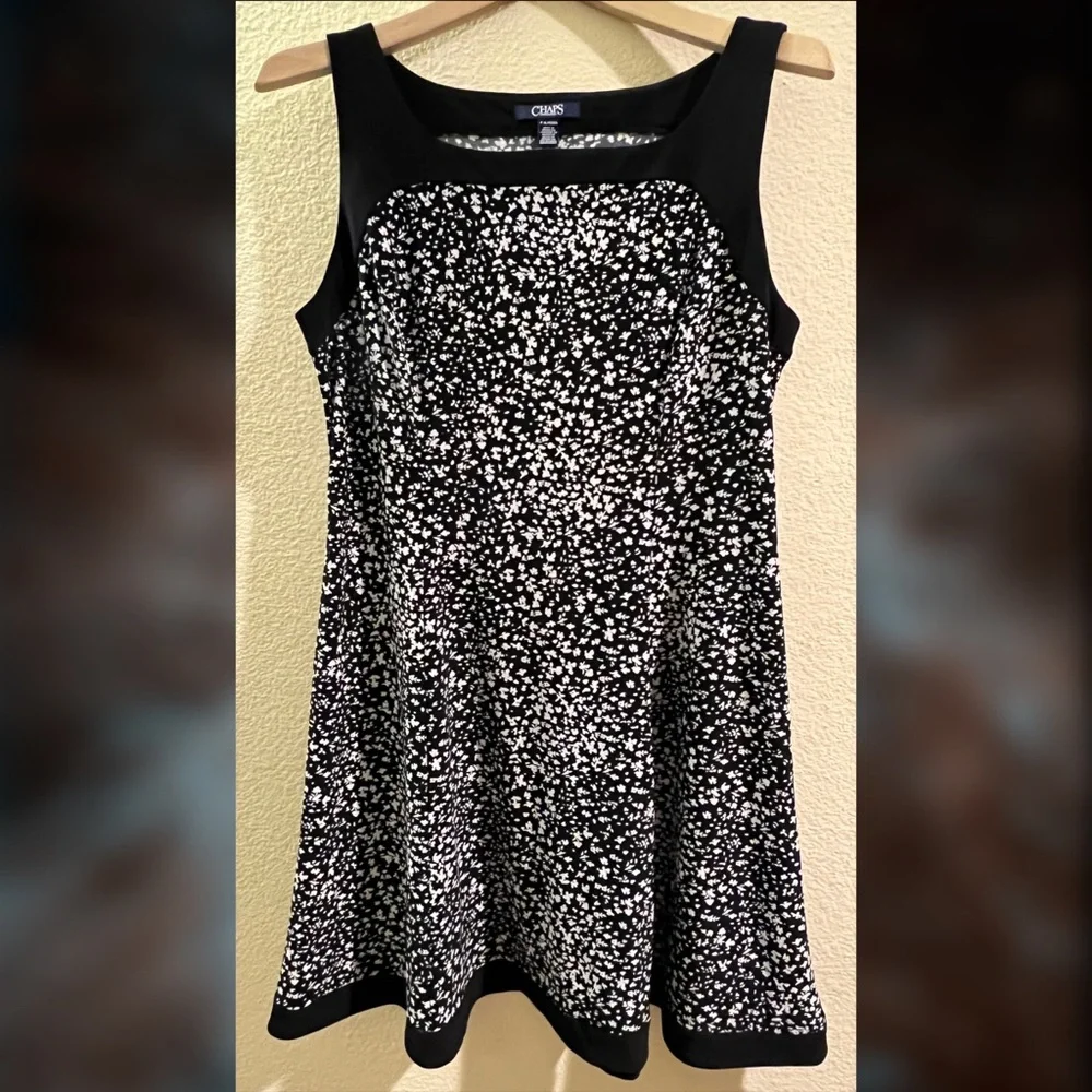 Chaps Floral Sleeveless Dress